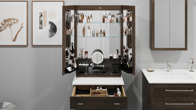 Neolito coiffeuse ouverte WB 138 TC