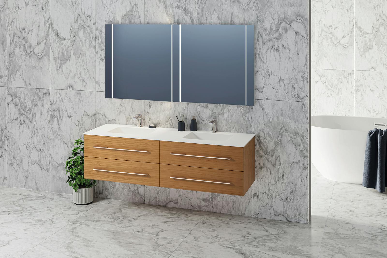 Customizable Bathroom Furniture, CAN & US, Vanico-Maronyx
