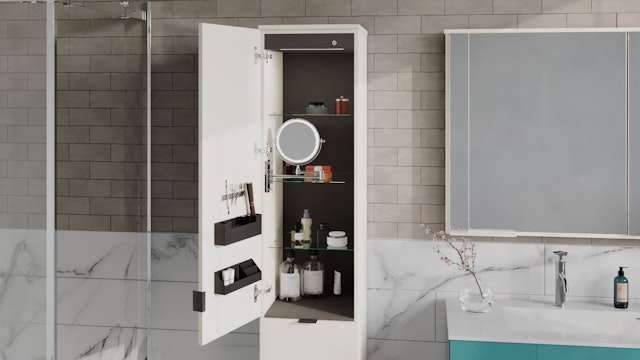 Plaza Contemp coiffeuse lingerie ouvert A 154 L L 90 RGB HR