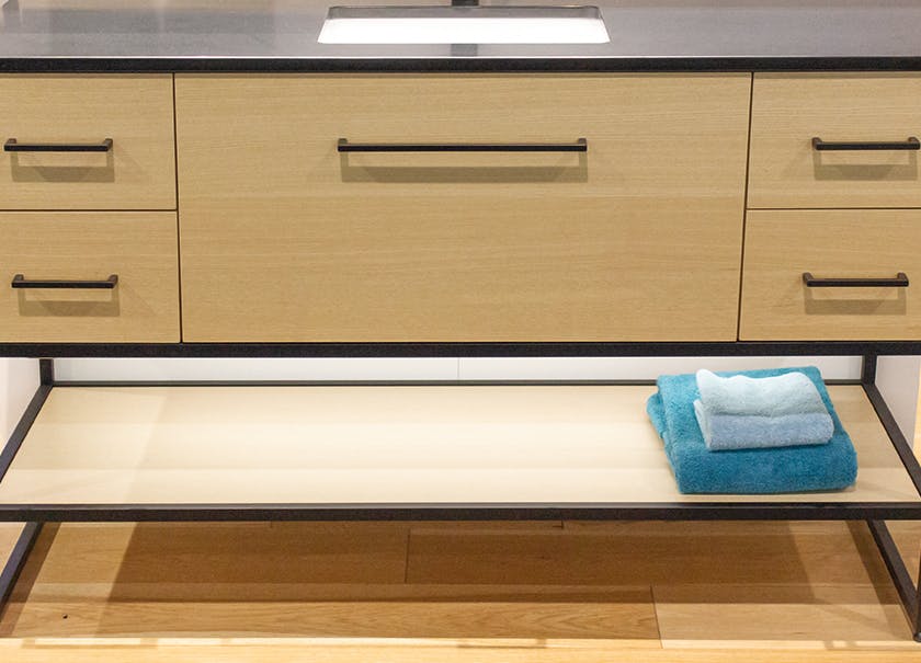 Impress your guests with a stunning powder room! | Vanico-Maronyx