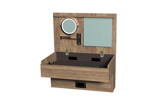 Cubik Axis plus coiffeuse AM0 C4131 ouvert