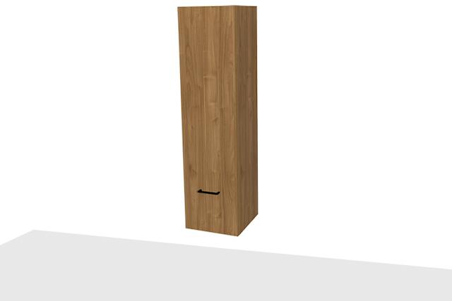 Pure wall-mount linen cabinet 1 door | Vanico-Maronyx