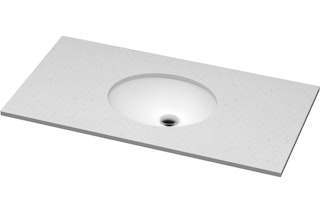 Lavabo SC Pure Solid Ovo XCPSCOVC angle quartz