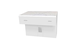 Neolito coiffeuse comptoir quartz QC3416 SC