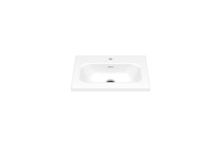 Plan lavabo Pure Solid Mio 125po LIWP001 A 24 face