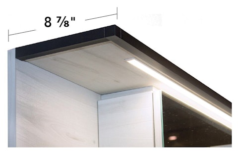 Fuzion eclairage miroir avec pharmacie