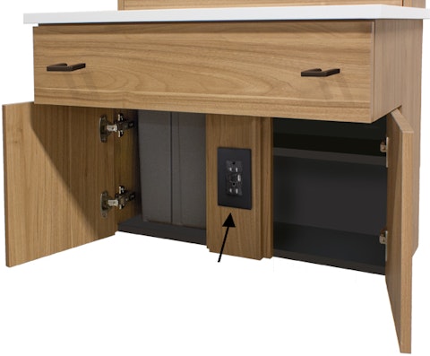 Neolito bas coiffeuse gfci