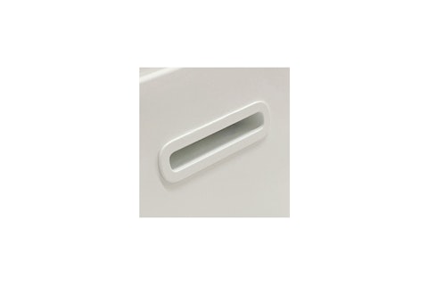Trop plein oval blanc Edge Mio