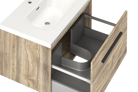Vanico Cubik Quadra interieur 1 tiroir