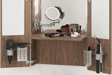 Vanico Neolito coiffeuse accessoires inclus