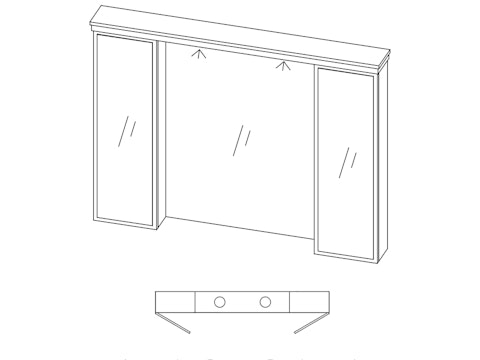 Essentia Cont Frame EFAPA584 avec Top
