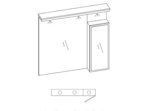 Essentia Cont Frame EFDPA113 avec Top