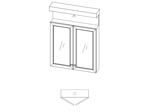 Essentia Trans Shaker ESDE0020 avec Top