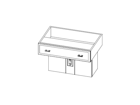 Neolito Frame coiffeuse NF0 C2430