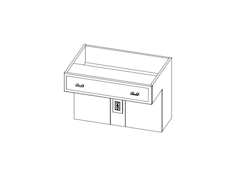 Neolito Frame coiffeuse NF0 C4130