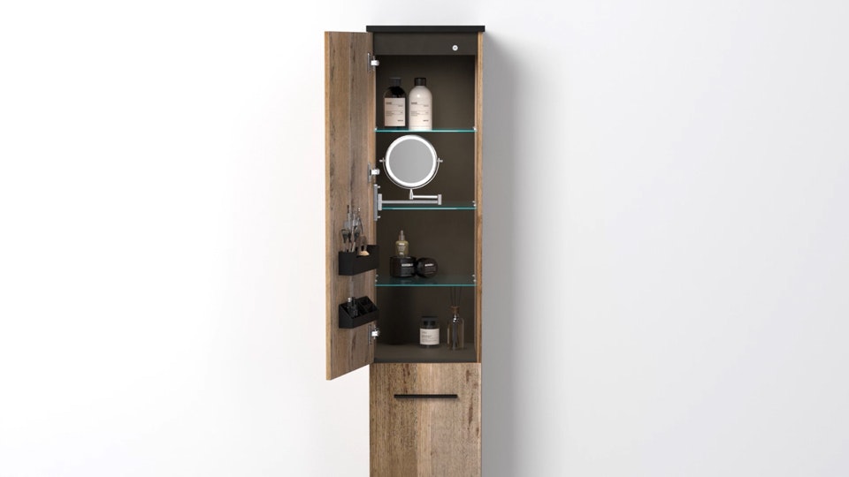 Plaza Métal coiffeuse pour lingerie