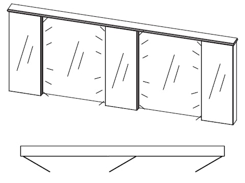 Plaza Trans miroir pharm PT6 P5201 avec Top