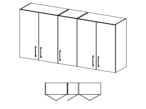 Sdl contemp cais haut dbl 2p30 1p15 g YCQ5002 X