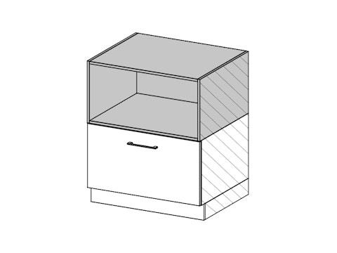 Sdl contemp cais bas 1p 1n p23 l30 YCB1010 X
