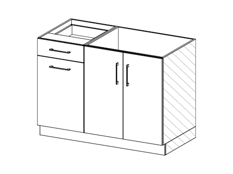 Sdl contemp cais bas 2p l30 l18 g YCB20001 X