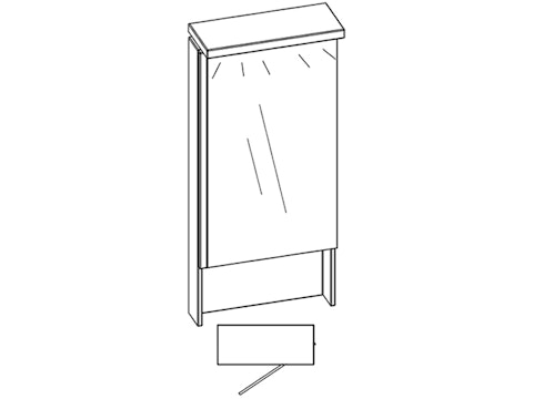 Wall MW00 CD00 avec Top